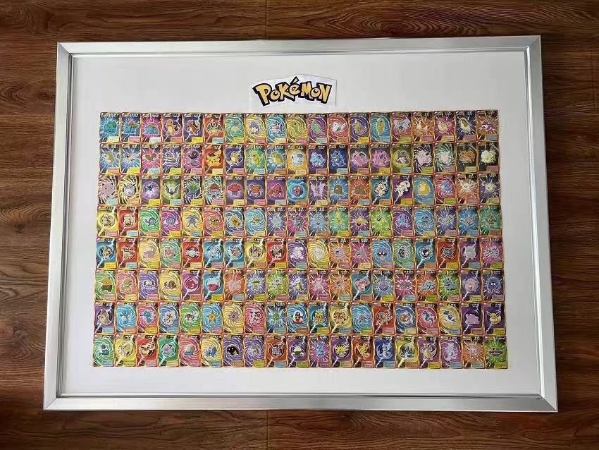 Pokémon Card Full Set with Display Frame