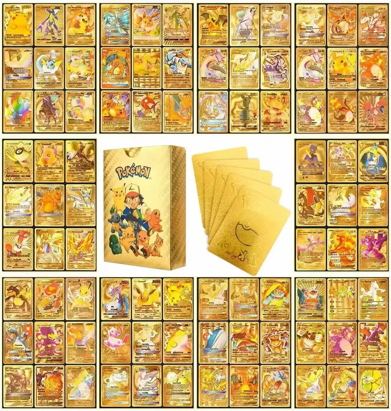 Gold Pokémon Card Collection