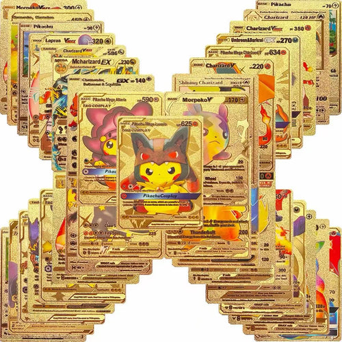 Gold Pokémon Card Collection